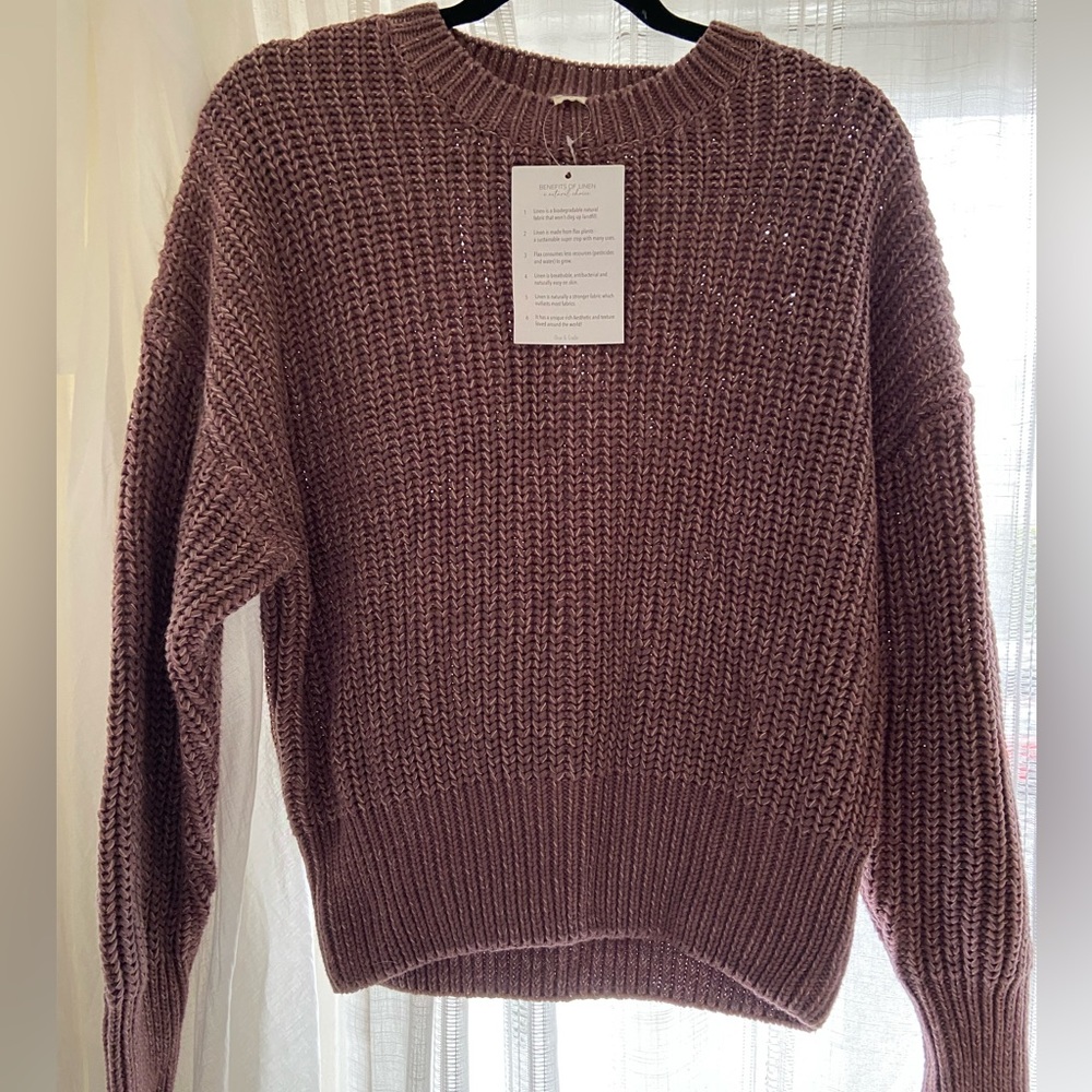 Cozy Mauve Sweater